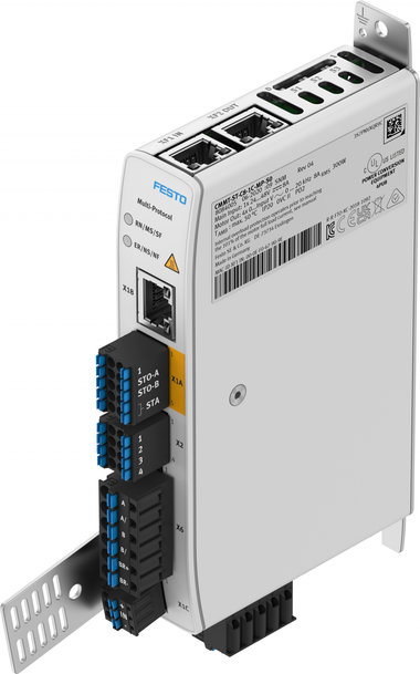 New CMMT-ST from Festo offers big savings by bridging the gap between stepper and servo drive